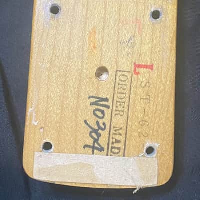 Fender Stratocaster ST62-65 - ORDER MADE - 1986 - Rebel Yellow - Japan MIJ - Yngwie Malmsteen Scalloped image 19