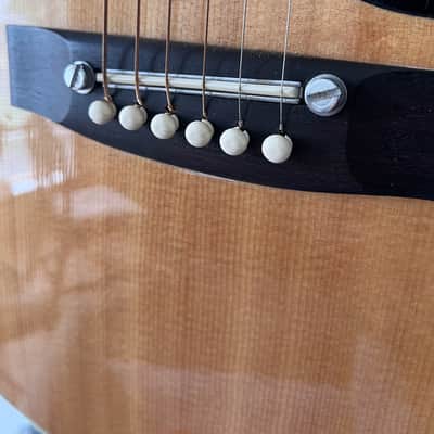 Kay KDG-77 Kay Vintage MIJ Guitar, Rosewood/ Back Flame Maple image 11
