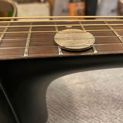 Yamaha F335 - Black w/ Upgrades Bone Nut/Saddle, Fretwork, Low Action image 2