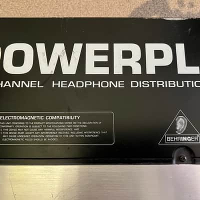 Behringer Powerplay Pro HA4600 4-Channel Headphone Amplifier - Black / Silver image 3