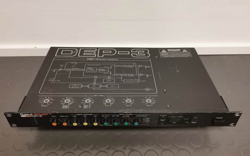 Roland DEP-3 Digital Effects Processor 1987 - 1992 - Black | Reverb