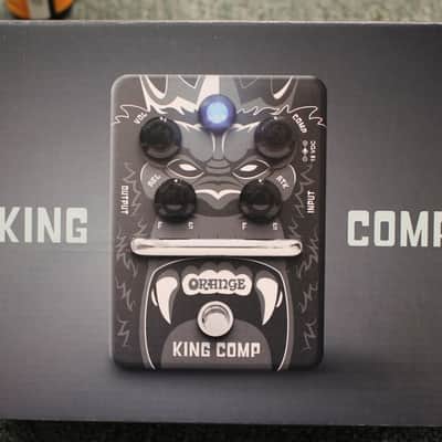 Orange King Comp Guitar Effects Compressor Pedal Black w/Box image 3