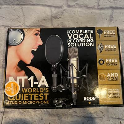 Rode NT-1A Condenser Microphone Pack with Shock Mount