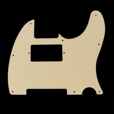 Custom guitar Pickguard For Tele Humbucker Cut-out style, 1ply Cream