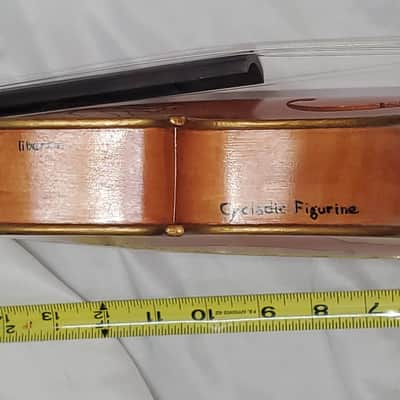 Folk Art Unusual Rare Samuel Eastman Viola 14" image 4