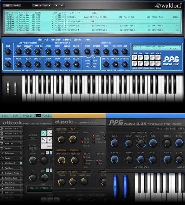Waldorf PPG Wave 3.V Upgrade + Waldorf Edition 2 Combo image 1