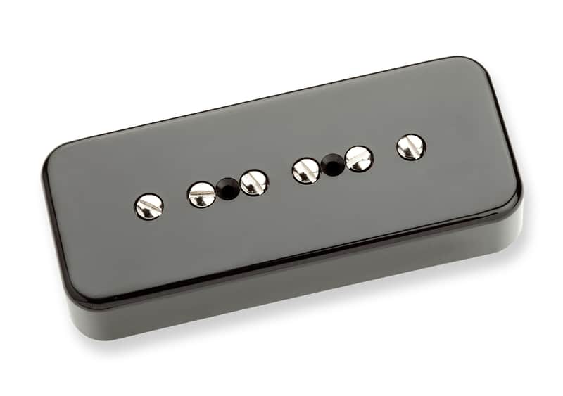 Seymour Duncan SP90-1b Vintage P90 Soapbar Bridge Single Coil Pickup - Black image 1