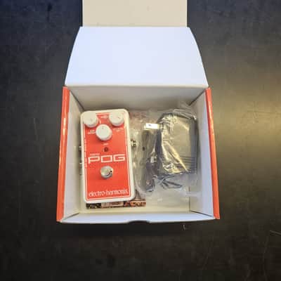 Electro-Harmonix Nano POG Polyphonic Octave Generator 2015 - Present - Red / White image 2