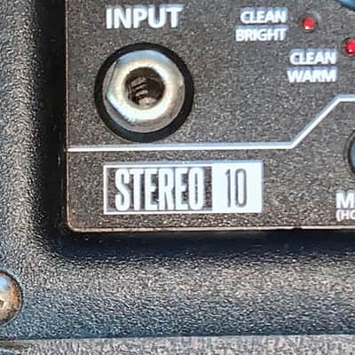 Blackstar ID:Core Stereo 10 2x5W 2x3 Programmable Guitar Combo 2010s - Black image 4