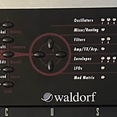 Waldorf Micro Q Phoenix Rackmount Synthesizer 1999 - 2011 - Black