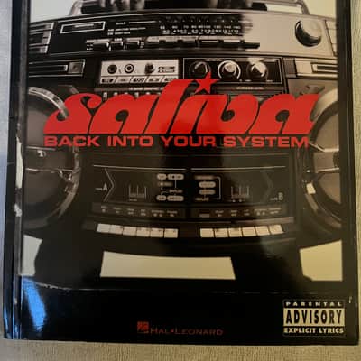 Saliva - Back Into Your System - Guitar Tab / Tablature Book image 1