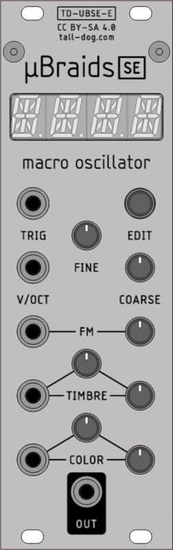 µBraids SE (uBraids, microBraids) [Rev E, Black] image 1