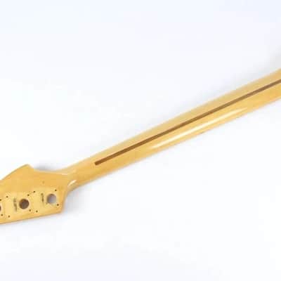 1977 Vintage Fender Precision Bass Lefty Maple 4-Bolt NECK Left-Handed 1970s USA PBass4-Bolt Neck image 2