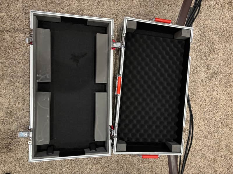 Gator G-TOUR-PEDALBOARD-LGW Large ATA Pedalboard 24x11" with Wheels 2010s - Black image 1
