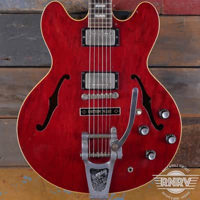 1964 Gibson ES-335 TDC with Bigsby Cherry image 1