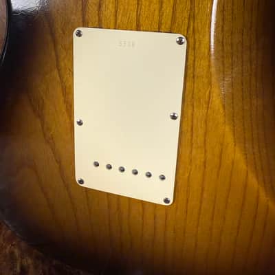 Fender 50th Anniversary 1954 Stratocaster Masterbuilt Chris Fleming 2005 - Sunburst image 6