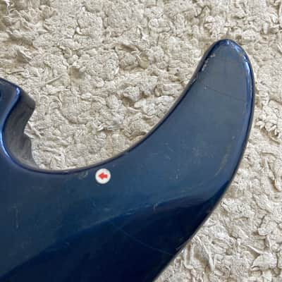 Blue HSH Basswood Solid Guitar Body DIY Project image 3