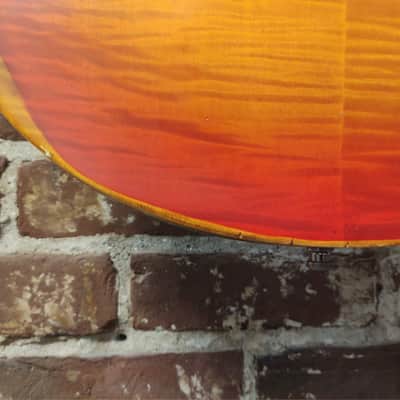 Vintage V100MR-CS Icon Series Single Cut 2010s - Distressed Cherry Sunburst image 4