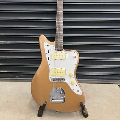 Fender Jazzmaster 1958 - 1965 - Gold Refin with Matching Headstock image 1
