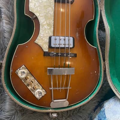 Hofner 500/1 Selmer Bass, Left Handed 1963 - Sunburst image 5