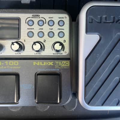 NuX MG-100 Multi-Effect Unit 2010s - Silver image 1