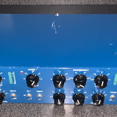 Tube-Tech LCA 2A Dual Channel Tube VCA Compressor / Limiter 2010s - Blue image 1