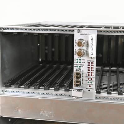 Studer D23m I/O System w/ A-Link HD Card, Fan Module, and Filter Module CG01BZM image 13