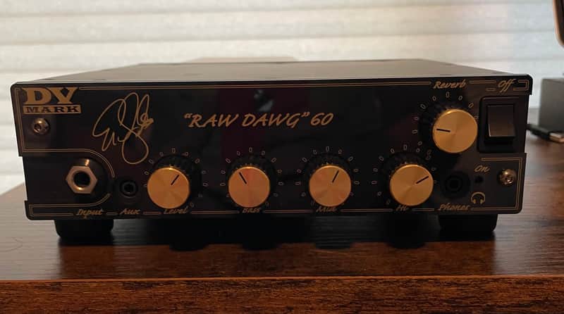 DV Mark DV "Raw Dawg" 60 Eric Gales Signature 60-Watt Guitar Amp Head 2020 - Present - Black image 1