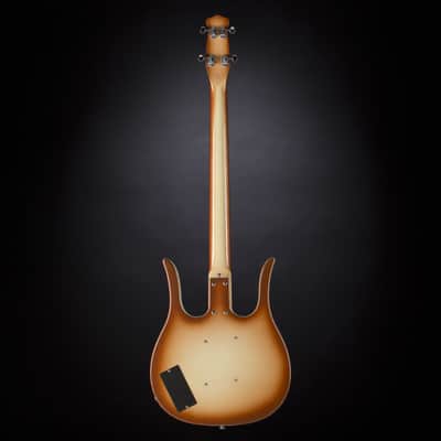Danelectro 58 Longhorn Bass Copper Burst - 4-String Electric Bass image 3