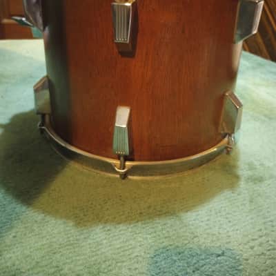 Tama Rockstar 12" Tom 1980's - Brown Stain image 1
