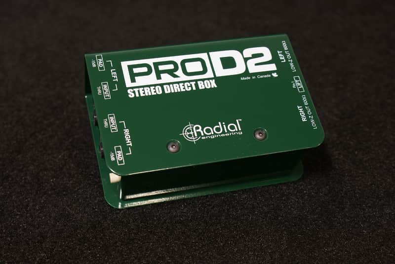 Radial PRO D2 Stereo Passive Direct Box image 1