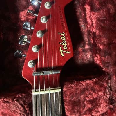 Tokai Super Edition SD-40 Red Made in Japan 1980s Electric Guitar Used image 5
