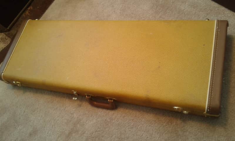 Fender G&G Tweed Strat / Tele Case - rare 60th Anniversary case, red poodle lining, lacquered tweed! image 1