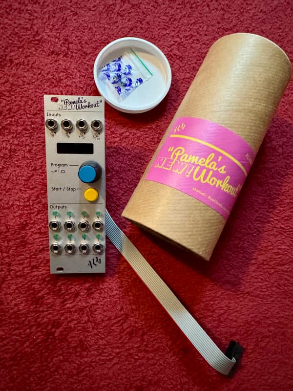 ALM/Busy Circuits ALM017 Pamela's NEW Workout Master Clock & Modulator Eurorack Synth Module 2017 - Present - Silver image 1
