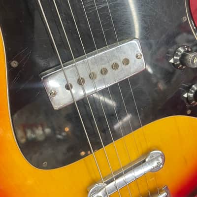 Teisco S-Style Electric Guitar - Sunburst image 3