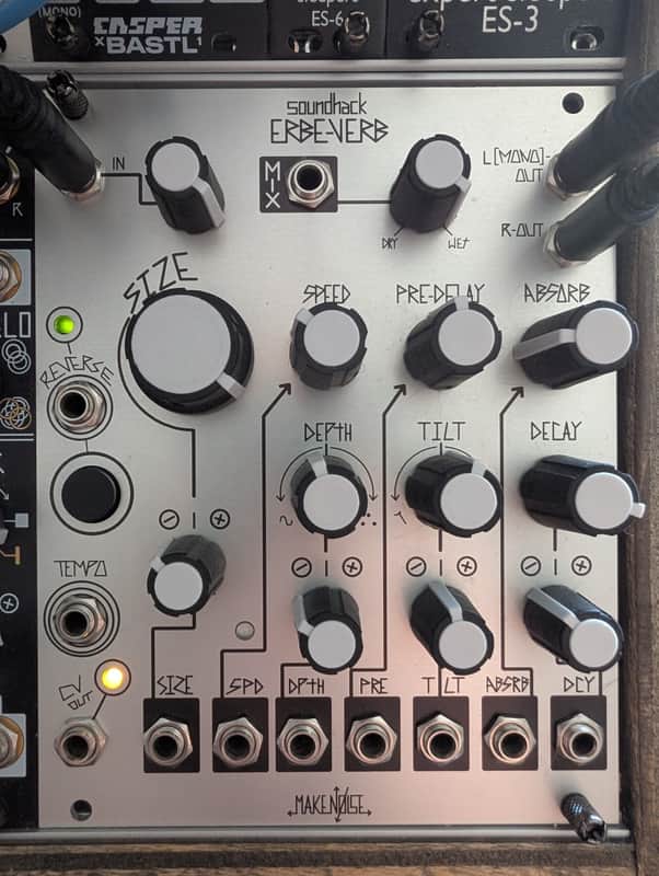 Make Noise Erbe-Verb Module 2008 - Present - Silver image 1