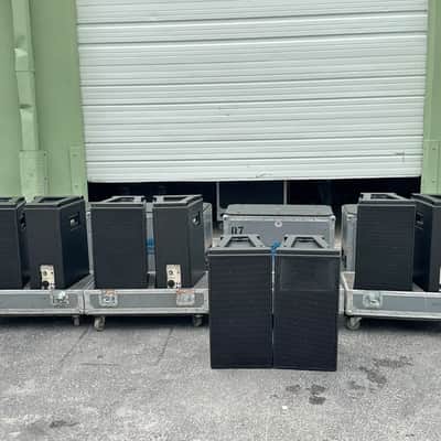 (2) EAW KF300iX 3-Way 12" Professional PA Speakers W/ Road Case #129 (THS) image 21