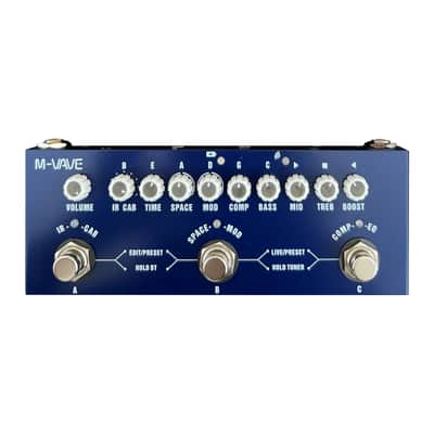 M-VAVE Bass Cube Baby Multi Effect Pedal Use For Bass image 1