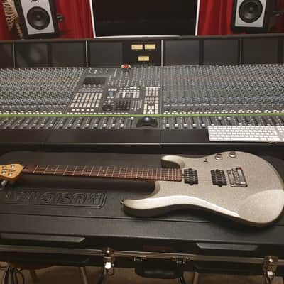 Music Man USA John Petrucci JP6 RARE Silver Sparkle Dream Theater G3 Signature Birdseye Neck Guitar image 9