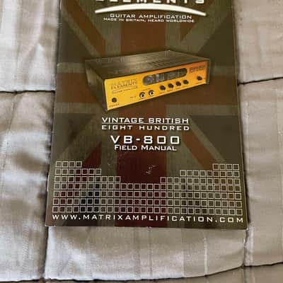 Matrix elements VB-800 Vintage British Guitar Amp - *UK/European Power Supply Version* image 6