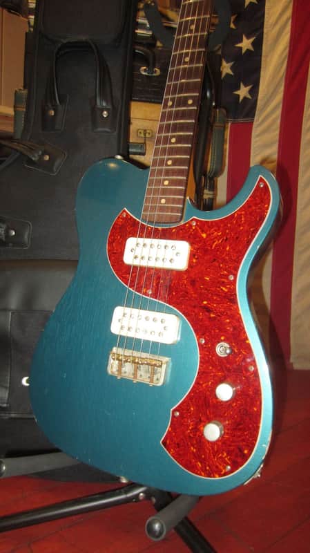 ~2021 Fano Oltere TC6 Ocean Turquoise w/ TV Jones pickups and Original Case image 1