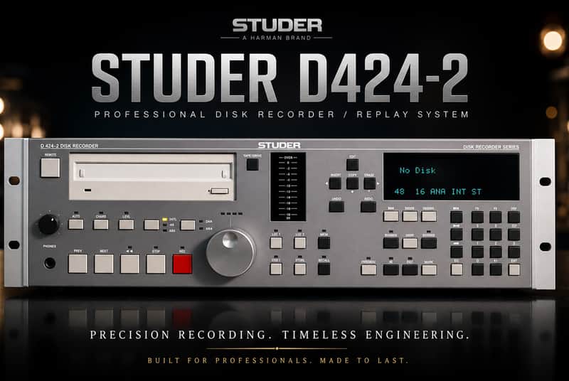 Studer D424-2 MO Recorder image 1