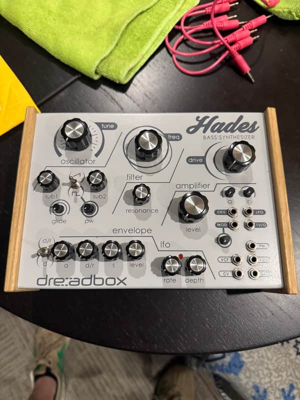 Dreadbox Hades Bass Synthesizer 2010s - White image 1