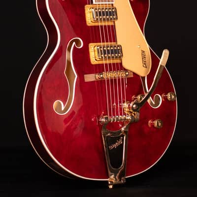 Gretsch G5422TG Electromatic Hollow Body Double-Cut with Bigsby, Laurel FB, Walnut Stain image 4