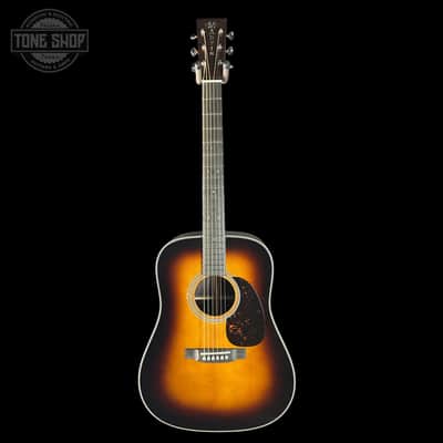 Martin Custom Shop Dread 28 Style 1935 Sunburst Adirondack / Wild Grain East Indian Rosewood w/case 2951516 image 2