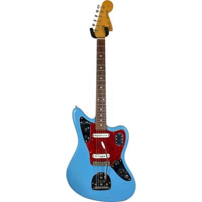 Fender Japan 66 Reissue Jaguar 1997-2000 - Blue Repaint image 3