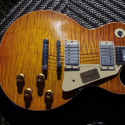 2015 Gibson Collectors Choice #33 60 Les Paul Jeff Hanna Burst True Historic Big Time  Wavy Top image 15