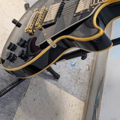 Epiphone Les Paul Custom Ebony (Black) 2010 - Gold Hardware, Grover Tuners, USA Inspected image 8
