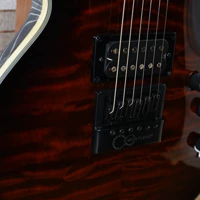 ESP LTD EC-1000 Evertune QM - Dark Brown Sunburst image 6