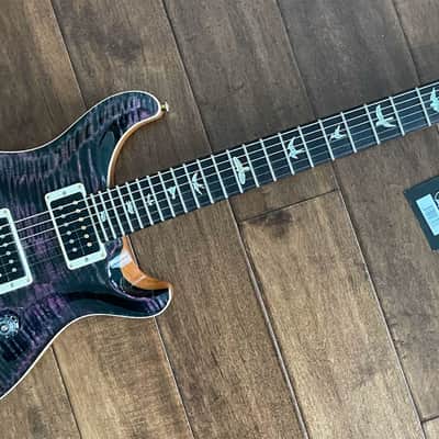 2022 PRS Custom 24 Electric Guitar Purple Iris Hybrid Package 10-Top 0351284 image 6